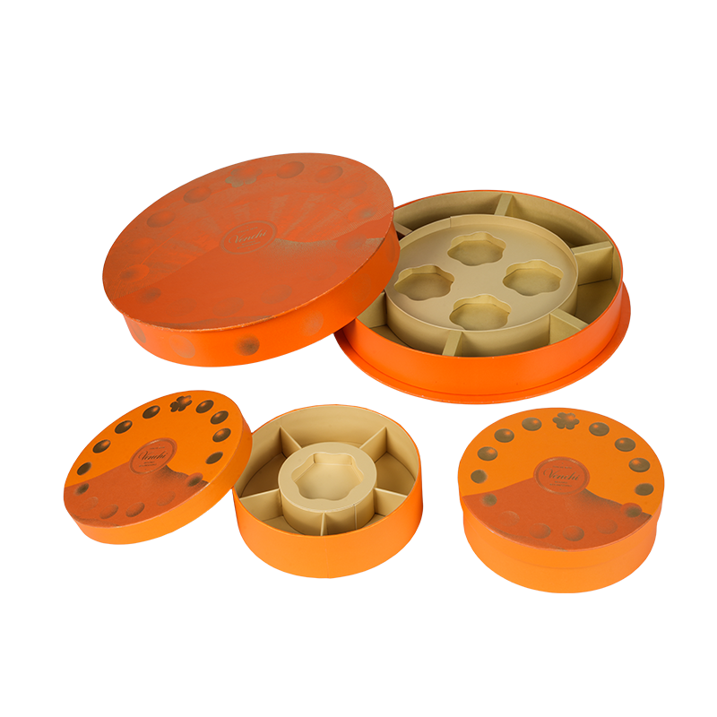 Styv fuktsäker rund godisask