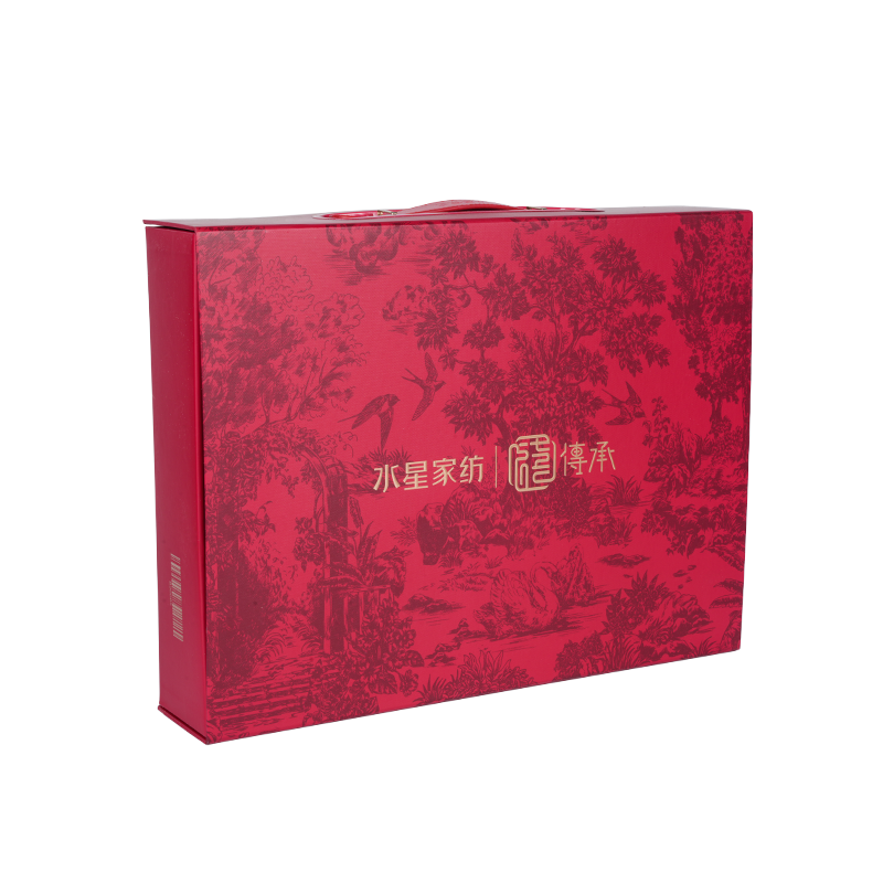 Antifouling och fuktsäkra laminerade bokformade papperslådor för hemtextilförpackningar