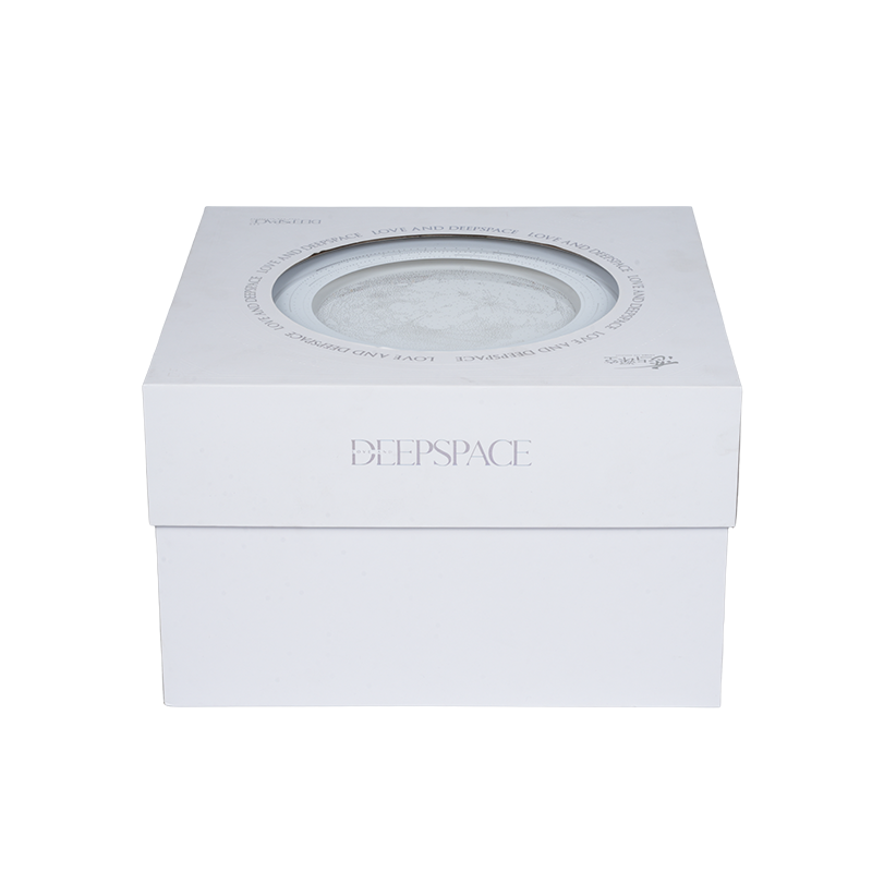 Hård bokformad roterande speldosa med semestertema