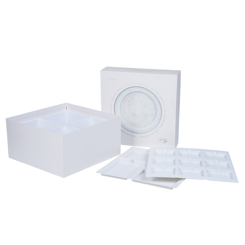 Hård bokformad roterande speldosa med semestertema