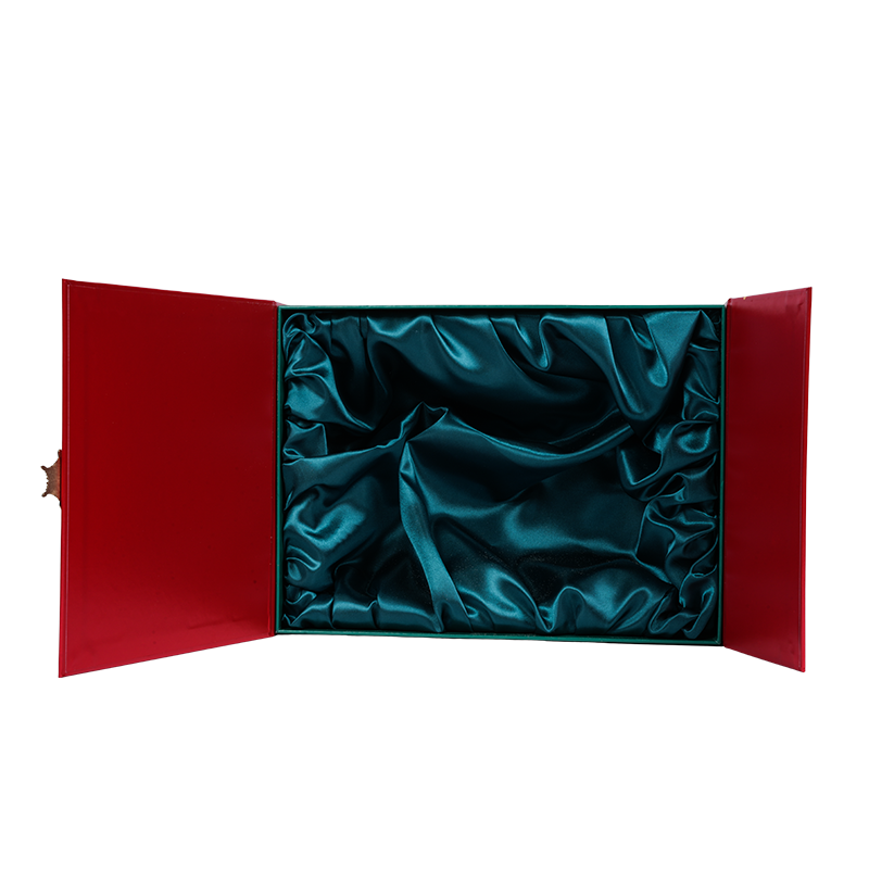 Styv dubbeldörrs tårtförpackningslåda