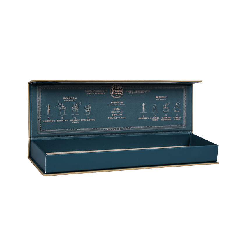 Presentförpackning för fågelbo med stelt lyftlock