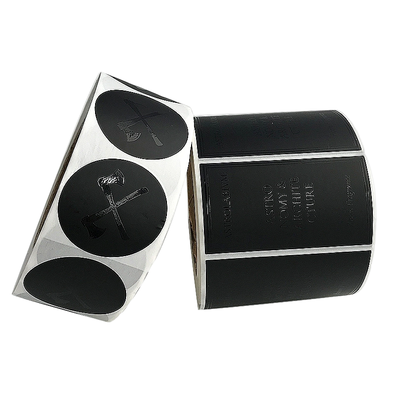 Självhäftande klistermärken för kosmetiska förpackningar