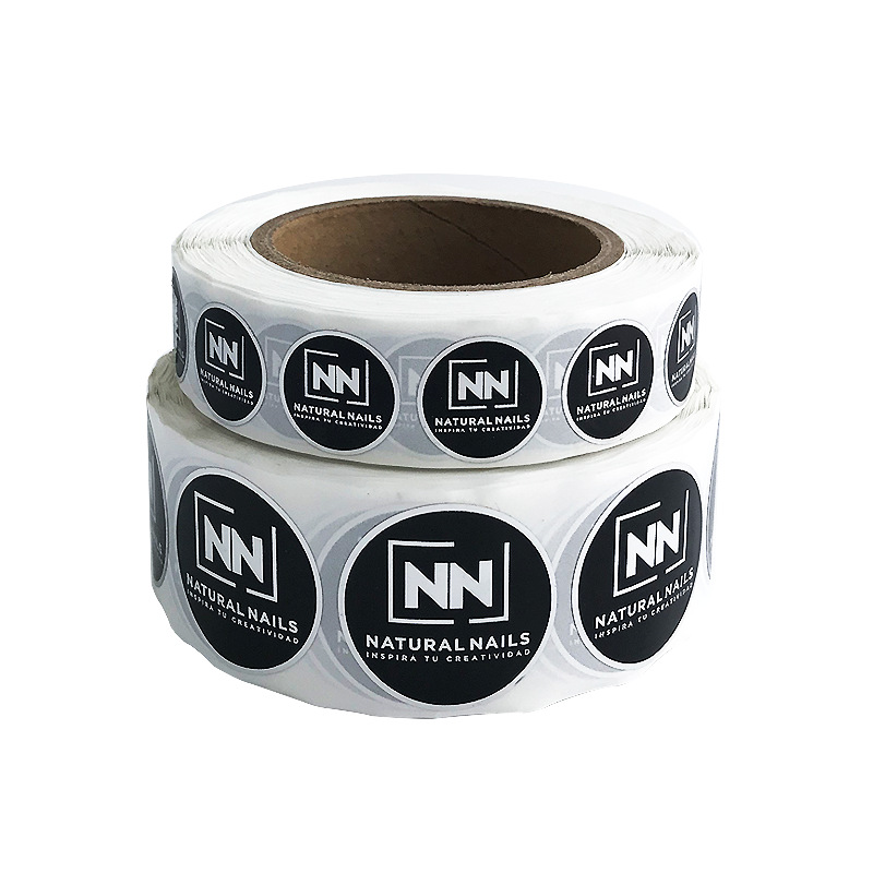 Självhäftande klistermärken för kosmetiska förpackningar