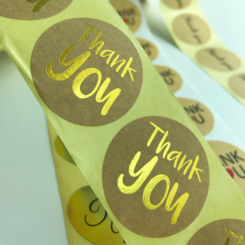 Bestruket papper självhäftande etikett