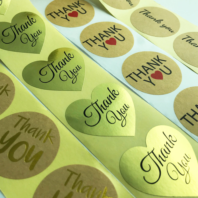 Bestruket papper självhäftande etikett