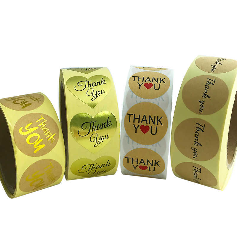 Bestruket papper självhäftande etikett