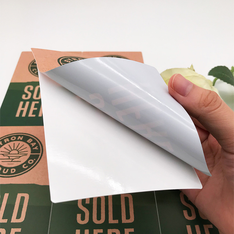 Livsmedelsklassad kraftdekal – bageri & detaljhandelsetikett