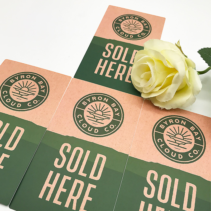 Livsmedelsklassad kraftdekal – bageri & detaljhandelsetikett