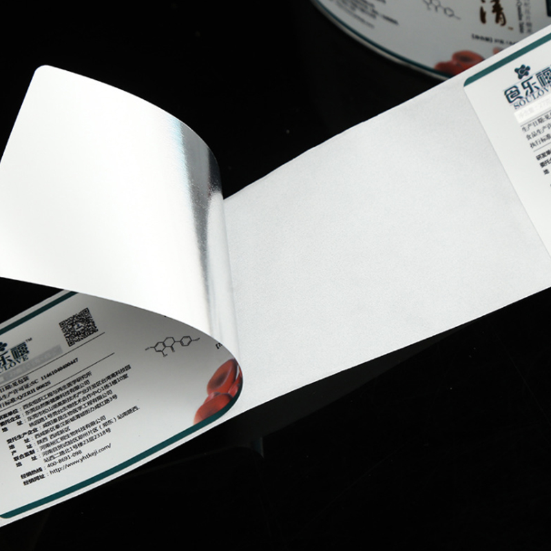 Självhäftande etiketter för hälsotillskott